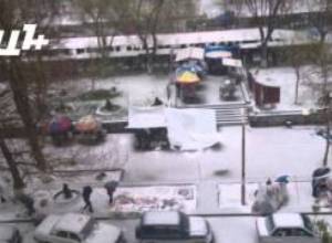 Կարկուտն ու անձրևը խափանեցին առևտուրը «Վերնիսաժում»