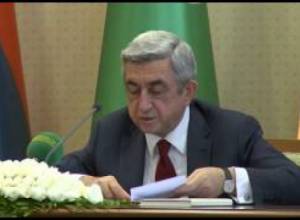 Սերժ Սարգսյանի խոսքը