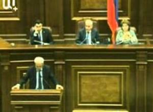 Արամ Մանուկյանի ելույթը