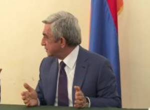 Ս.Սարգսյան. «Ո՞վ է ասել, որ մենք Ղարաբաղով ենք մտնելու Մաքսային միություն»