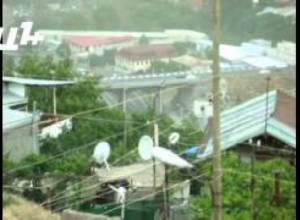 Ուժեղ քամուց Երեւանը ամբողջովին կորել էր փոշու մեջ