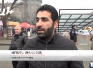 «Երանոսյան խրտվիլակ».բողոքի ակցիա ոստիկանության շենքի առջև