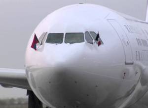 Պուտինի եւ Օլանդի ժամանումը