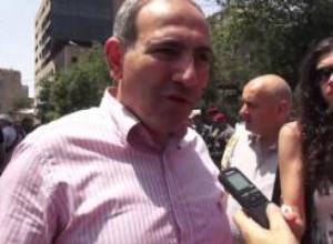 Նիկոլ Փաշինյանը եկավ Բաղրամյան