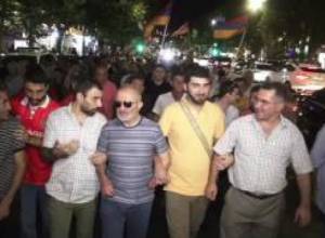 «Սասնա ծռեր» շարժման քաղաքական խորհուրդի երթը