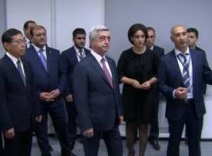 Սերժ Սարգսյանն այցելել է Հայաստանի հանրային հեռուստաընկերություն
