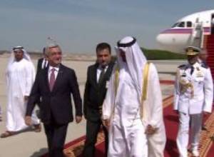 Ինչպես դիմավորեցին Սերժ Սարգսյանին