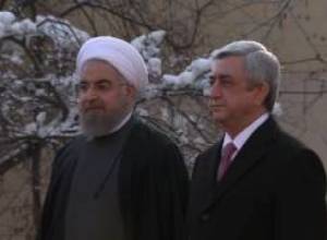 Իրանի նախագահի պաշտոնական դիմավորում