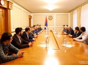 Бако Саакян принял делегацию РПА