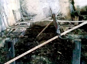 В Суде общей юрисдикции Лорийской области вспыхнул пожар