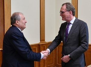 Президент Республики Армен Саркисян принял посла Нидерландов