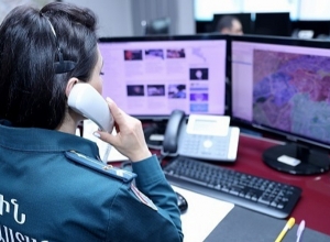 Пожар в одном из домов села Неркин Птгни – есть пострадавший