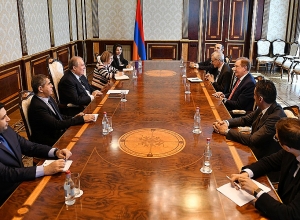 Саркисян принял делегацию компании “Дасо Системс”