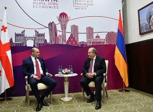 Armen Sarkissian and Mamuka Bakhtadze believe that Armenian-Georgian relations have huge development potential