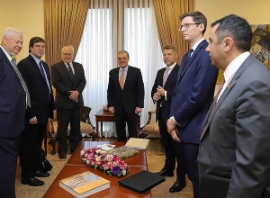 Мнацаканян принял сопредседателей Минской группы ОБСЕ