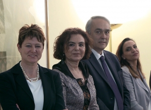 President Armen Sarkissian, spouse Nouneh Sarkissian visit Embassy of Italy in Yerevan