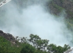 Ալավերդու աղբավայրում հրդեհավտանգ իրավիճակ է