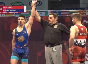 Ըմբշամարտիկ Վիգեն Նազարյանը մտել է Եվրոպայի առաջնության եզրափակիչ