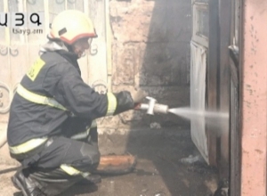 Հրդեհ Գյումրու Կենտրոնական շուկայում