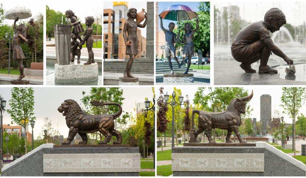 Statues of the Yerevan 2800th Anniversary Park
