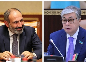 Nikol Pashinyan holds telephone conversation with President of Kazakhstan