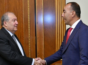 Армен саркисян принял итальянского скульптора Лоренцо Куина