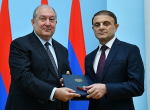 Валерий Осипян удостоен звания генерала-майора полиции