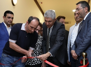 Аудитория и библиотека имени героя Арцаха Роберта Абаджяна в Доме солдата