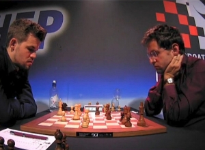 Լեւոն Արոնյանը դժվար ոչ-ոքի խաղաց Մագնուս Կառլսենի հետ