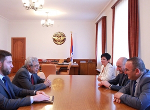 Бако Саакян принял директора Матенадарана