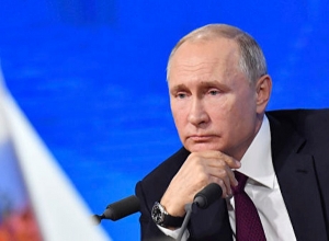 Владимир Путин выступил с телеобращением к россиянам