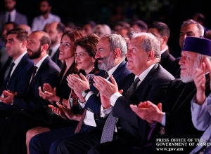 Նիկոլ Փաշինյանը և տիկին Աննա Հակոբյանը ներկա են գտնվել «Երևան» պատանեկան սիմֆոնիկ նվագախմբի համերգին