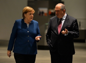 Армен Саркисян поздравил канцлера Германии Ангелу Меркель с Днем рождения