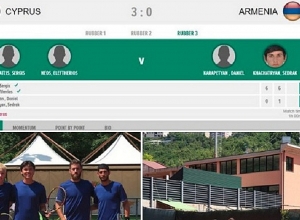 Հայաստանի թենիսի հավաքականը հաղթանակով է սկսել Դեւիսի գավաթի նոր խաղարկությունը