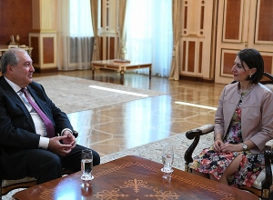 Президент Армен Саркисян принял премьер-министра штата Новый Южный Уэльс Глэдис Береджиклян