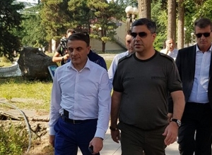 Директор СНБ РА Артур Ванецян в Иджеване