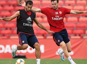 Հենրիխ Մխիթարյանը մասնակցել է «Արսենալի» ամերիկյան վերջին մարզմանը