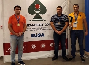 Հայաստանի տնտեսագիտական համալսարանի շախմատի թիմը 2-րդ տեղն է զբաղեցրել