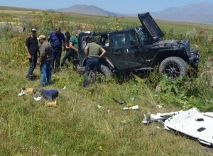 Armenian citizens injured in car accident in Georgia