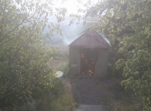 Մատուռն ամբողջությամբ այրվել է