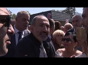 Ինչպես դիմավորեցին Փաշինյանին Ջերմուկում