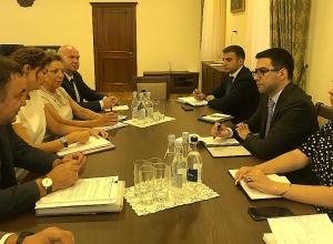 Рустам Бадасян обсудил с представителями ОБСЕ вопросы, касающиеся антикоррупционной сферы