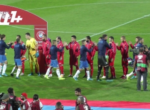 Կադրեր մարզադաշտից