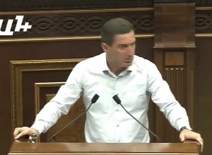 Это жанр юмора и сатиры, мы отклоняемся от  проекта: Геворг Петросян – депутатам от «Моего шага»