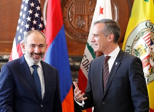 Премьер-министр Армении и мэр Лос-Анджелеса обсудили перспективы развития сотрудничества