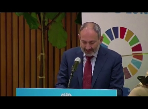 Փաշինյանի ելույթը ՄԱԿ-ի «Կայուն զարգացման նպատակներ. 2020-2030 տեսլական» գագաթաժողովի ժամանակ