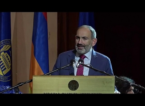 Речь Пашиняна на мероприятии, посвященном 100-летнему юбилею Ереванского городского университета