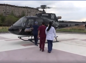 60 полетов, десятки спасенных жизней: Запись Арсена Торосяна