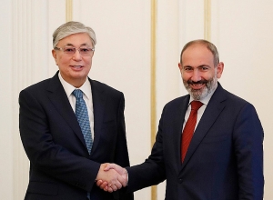 Казахстан очень хочет развивать сотрудничество с Арменией: Никол Пашинян встретился с Касимом Жомартом Токаевым