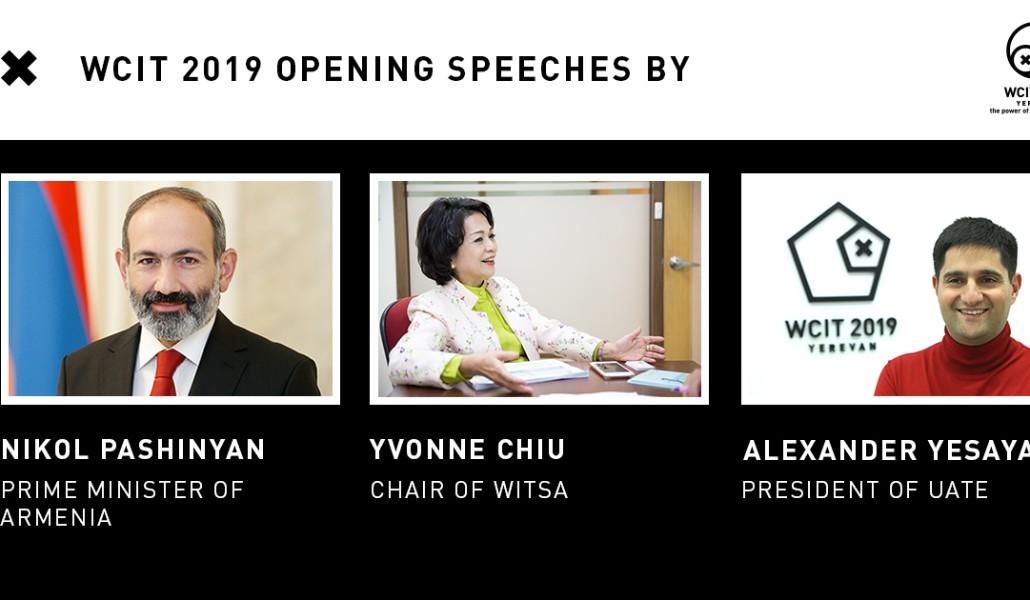 WCIT 2019 Opening speakers